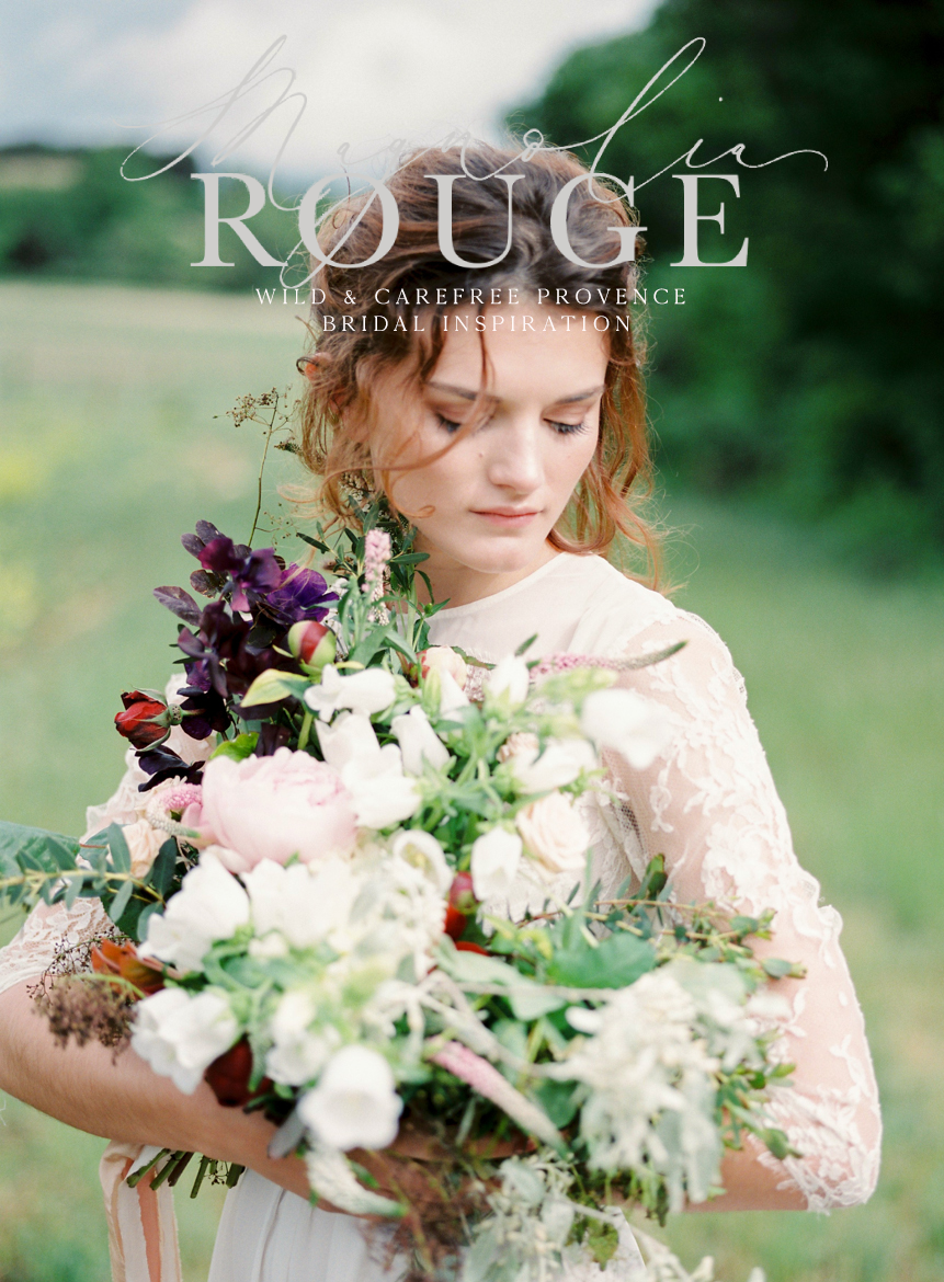 Wild Provence Bridal Inspiration on Magnolia Rouge