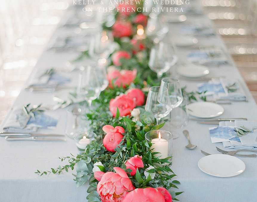 Seaside peony wedding | Carats and Cake