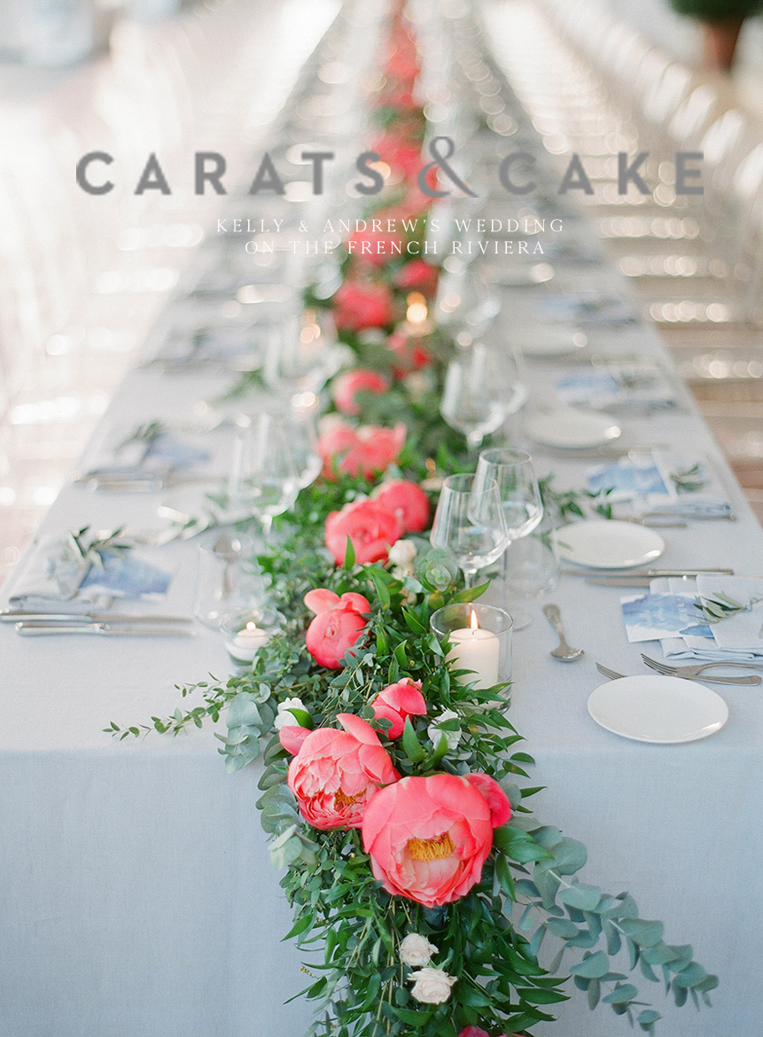 Seaside peony wedding | Carats and Cake