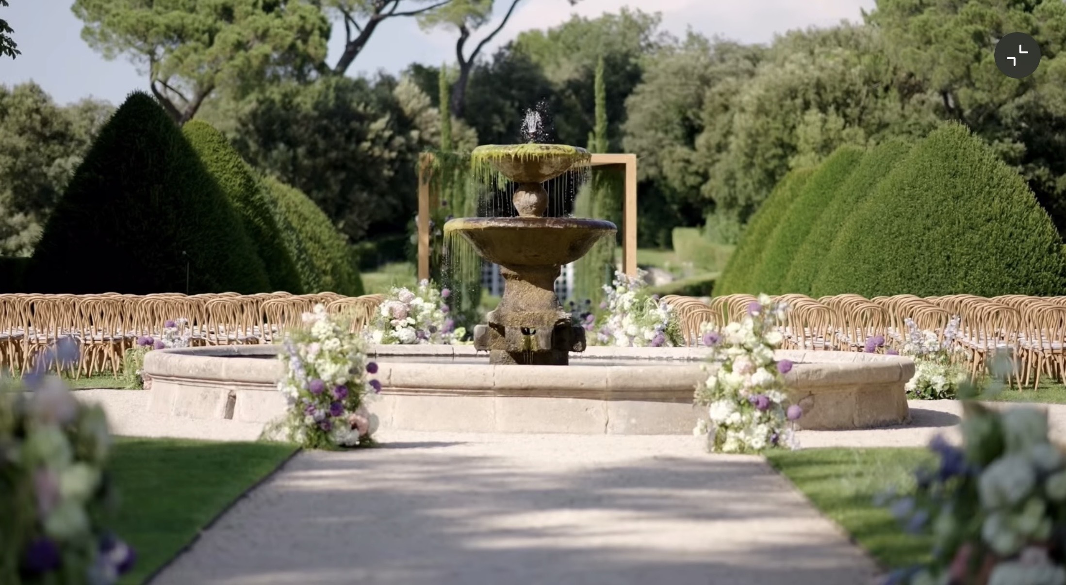 Luxury wedding at Villa Baulieu